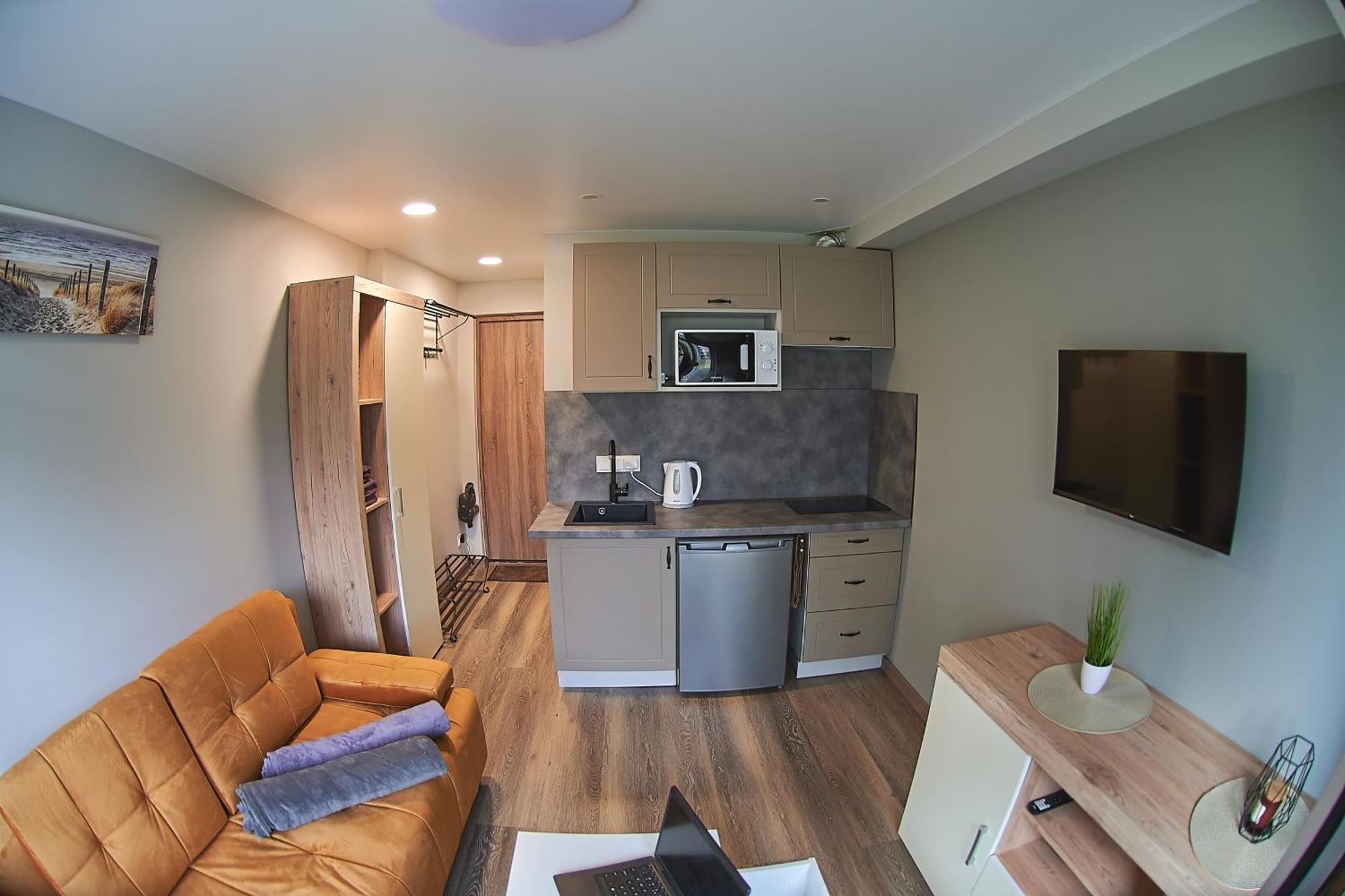 Studio Cozy Visit, Balcony, 24H Self Check-In, First Floor, Great Location Kowno Zewnętrze zdjęcie